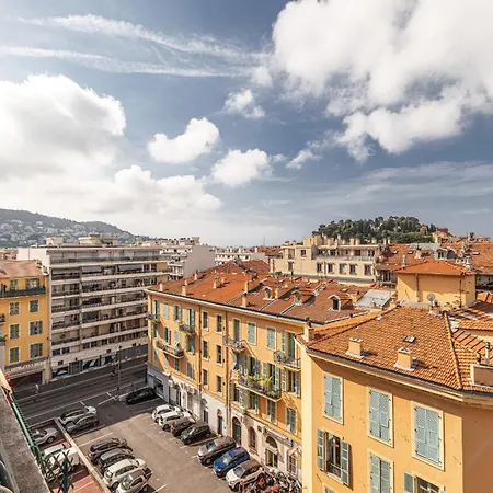 Open Sky Terrace Lage 1 Bdr & Parking Daire Nice